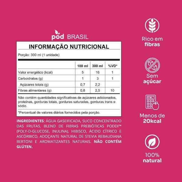 Poddi™ Refrigerante Prebiótico