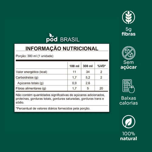 Poddi™ refrigerante prebiótico