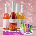 Compre 4 Espumantes Sem Álcool e Ganhe 4 Kombuchas Pod Lata