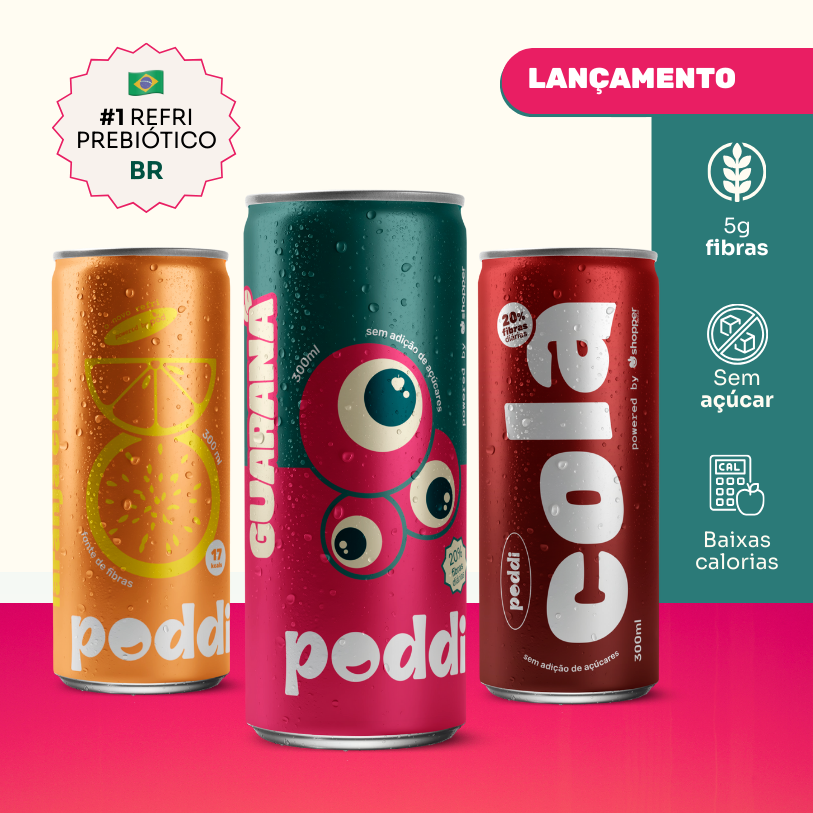 Poddi™ refrigerante prebiótico