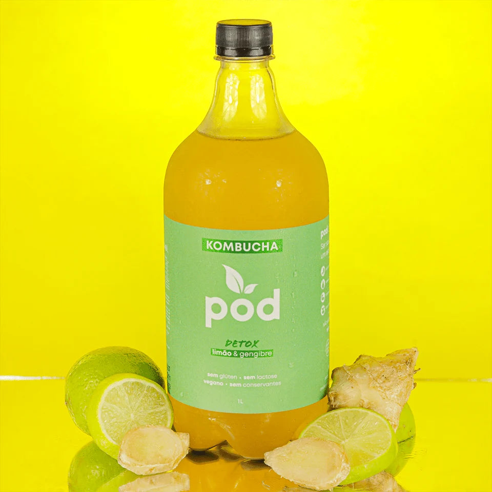 Kit 10 un. Kombuchas Tradicionais 1L (SC, RS, PR)