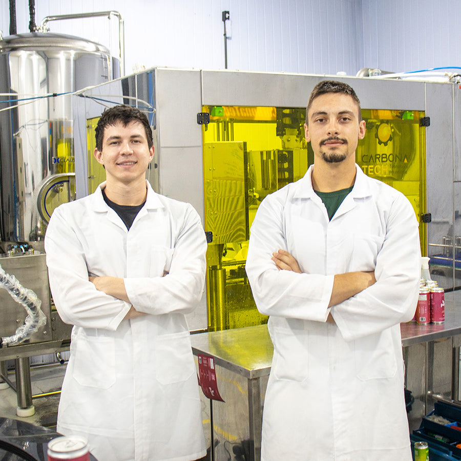 Vinícius e Leonardo, fundadores da Pod