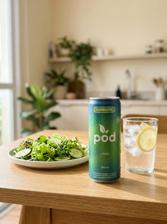 Kombucha em lata